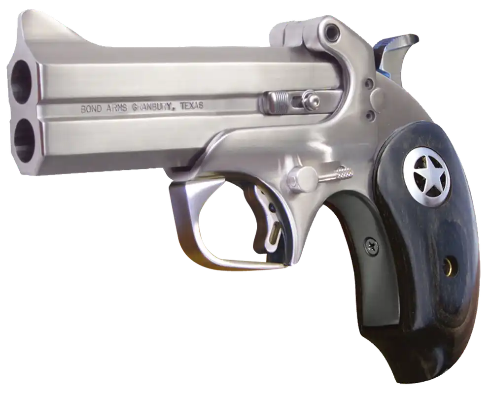 Bond Arms Ranger II .38 Special/.357 Mag 4.25" Stainless with Black Ash Grips