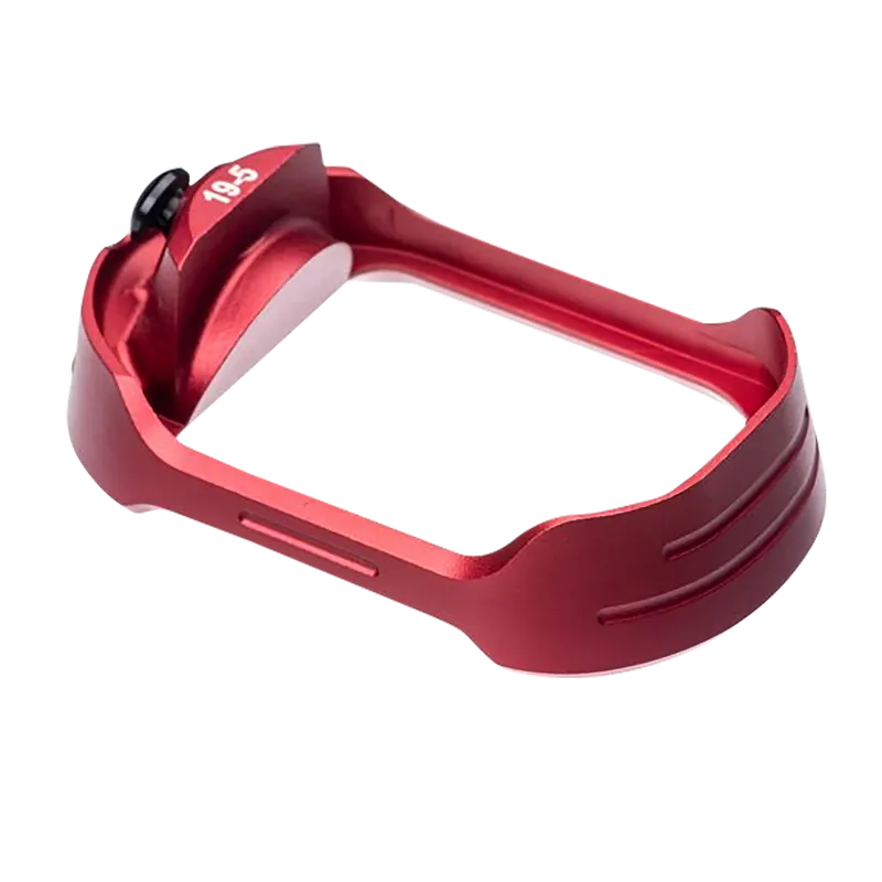 Tyrant CNC Red Aluminum Magwell for Glock 19 Gen 5