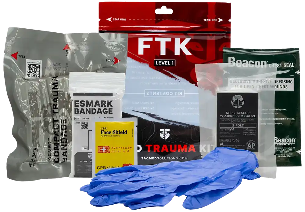 Level 1 Field Trauma Kit TACMED 80-0115