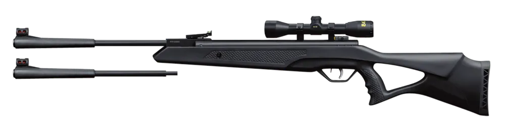 Beeman Longhorn II Combo .22 Caliber Air Rifle with 4x32mm Scope and Thumbhole Stock