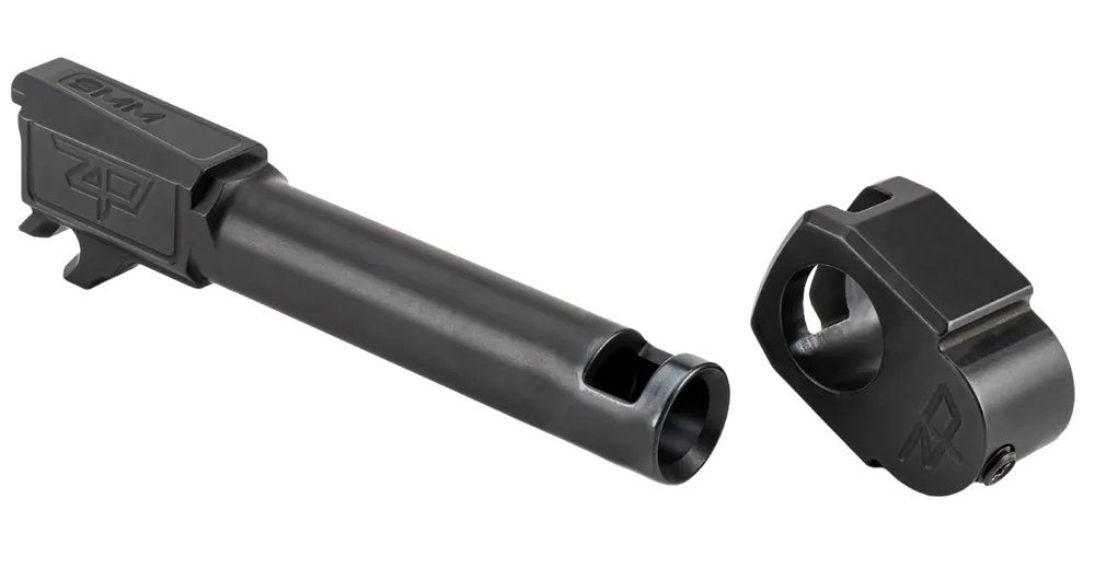 Zaffiri Precision Threadless Compensator for Sig P365 9mm - Black Stainless Steel