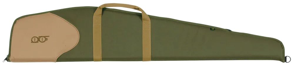 Bob Allen 48" Classic Rifle Case in Olive Green/Khaki with Foam Padding