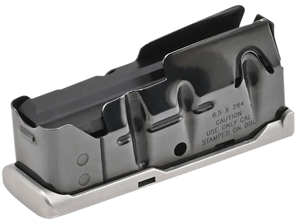 Savage Arms 55261 110 4rd Magazine for 6.5x284 Norma - Stainless Steel for Models 110/114/116C