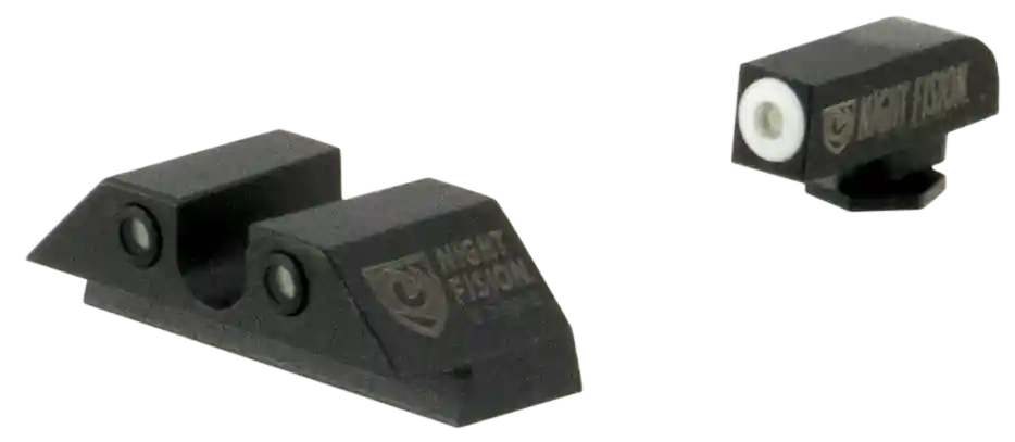 Tritium Night Sights for Glock: Green Front & Rear Sights for Models 17/17L/19/22