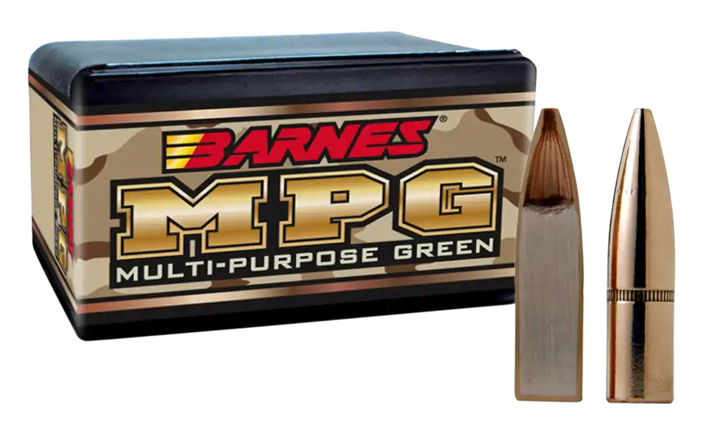 Barnes Bullets 30195 MPG .223 Rem 55gr Multi Purpose Green 100/Box
