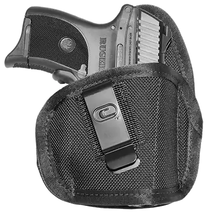 Crossfire Shooting Gear Tempest Laser IWB Holster for Compact 3-3.5" Barrel, Right Hand, Black Nylon