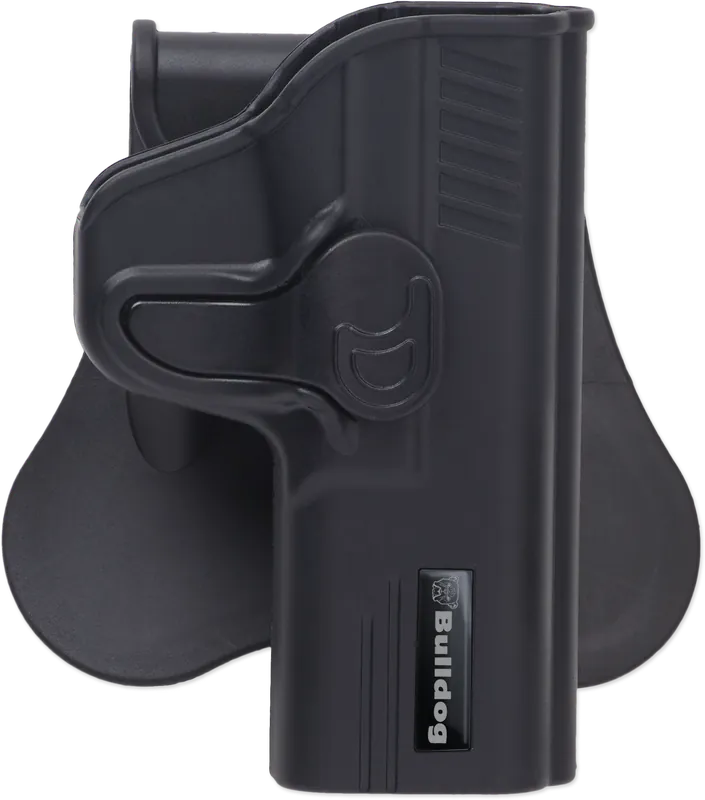 Bulldog RRSWBG OWB Paddle Holster for S&W Bodyguard - Right Hand, Black Polymer