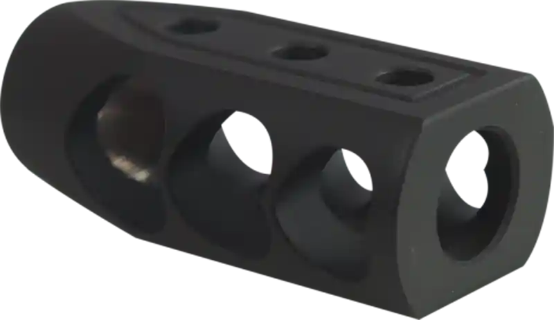 Timber Creek Outdoors Black Cerakote Muzzle Brake for 50 Beowulf AR-Platform
