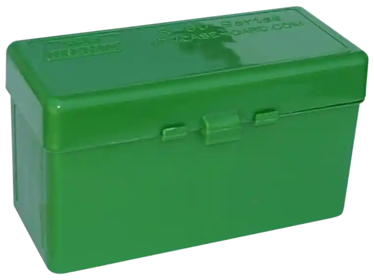 MTM Case-Gard RL6010 60-Round Ammo Box for 270 Win/25-06 Rem/30-06 Springfield - Green