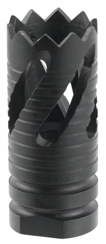 TacFire MZ10213B Black Oxide Steel Muzzle Brake for 308 Win AR-10 with 5/8"-24 Threads