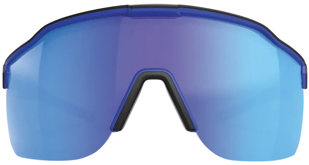 Glock Tactical Glasses with Blue Mirror Lens and Black Frame