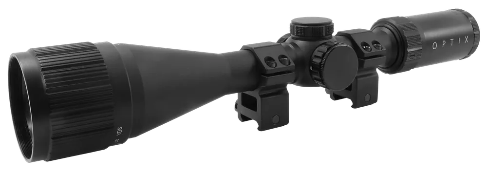 BSA Optix 4.5-18x44mm AO Scope with Dual Illuminated BDC-8 Reticle