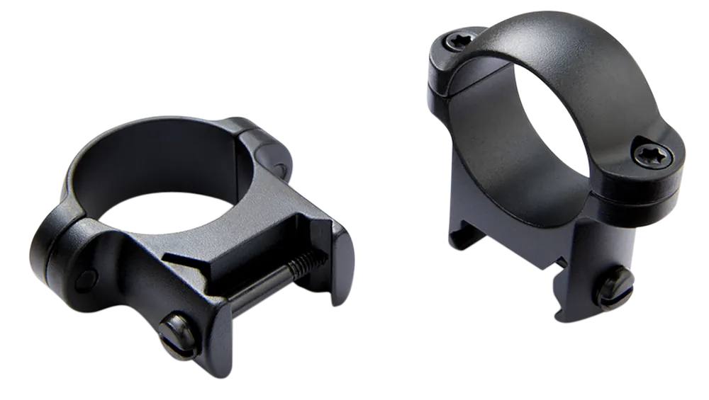 Burris Zee Rings 1" High Black Gloss 420082