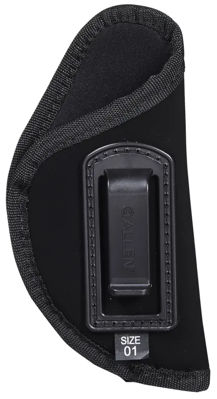 Allen 44601 IWB Conceal Carry Holster, Size 01, Black Ultrasuede, Medium Frame Autos, Right Hand