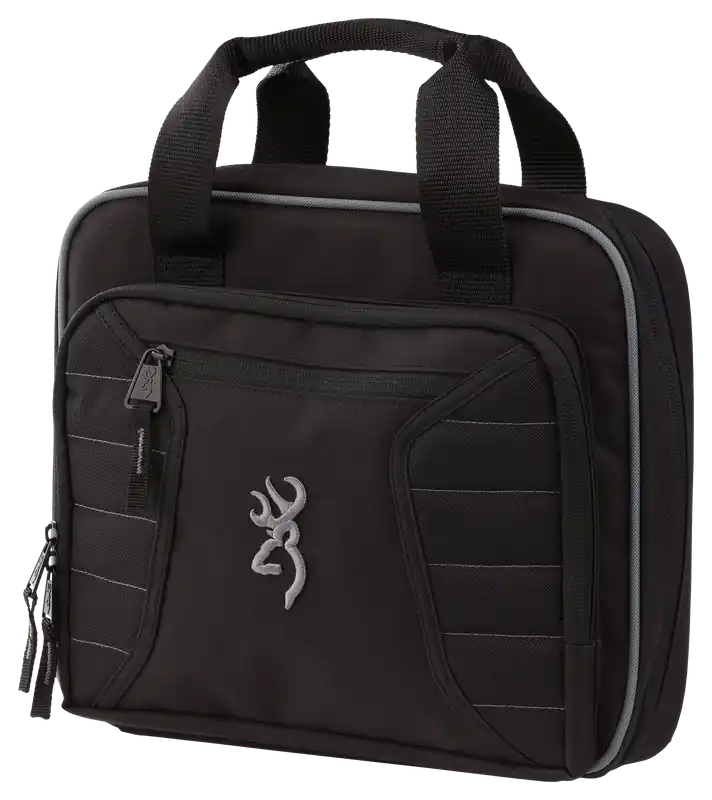 Browning Double Black Polyester Handgun Case for 2 Pistols
