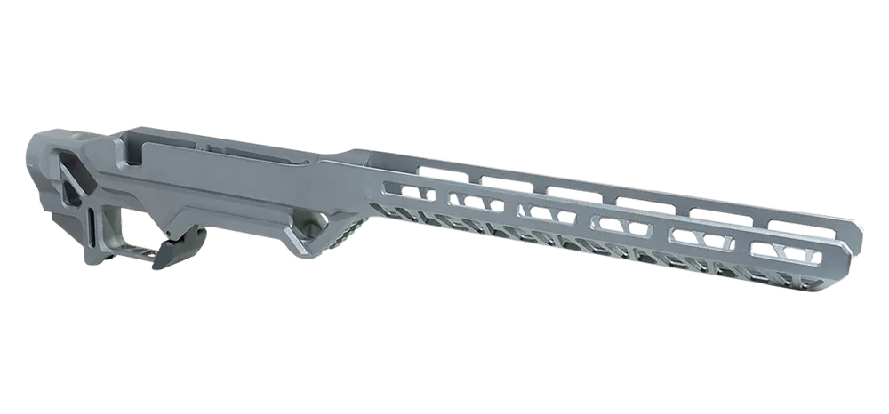 Timber Creek Outdoors Enforcer Rifle Chassis for Remington 700 - Tungsten Aluminum, Right-Handed