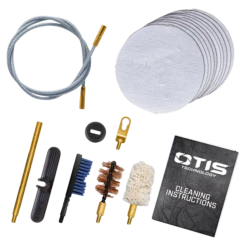Otis FG70112 Patriot 12 & 10 Gauge Shotgun Cleaning Kit - 15 Pieces in Yellow Case