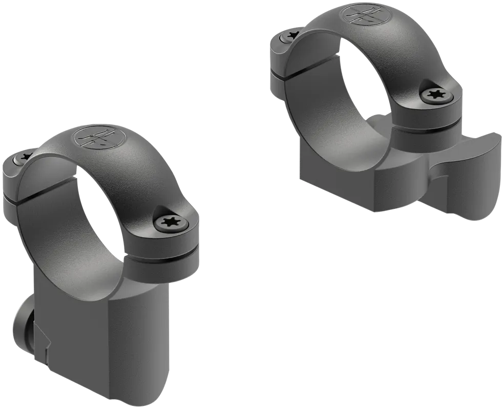 Leupold 52301 Matte Black Ringmounts for Ruger M77 - 1" Extended High