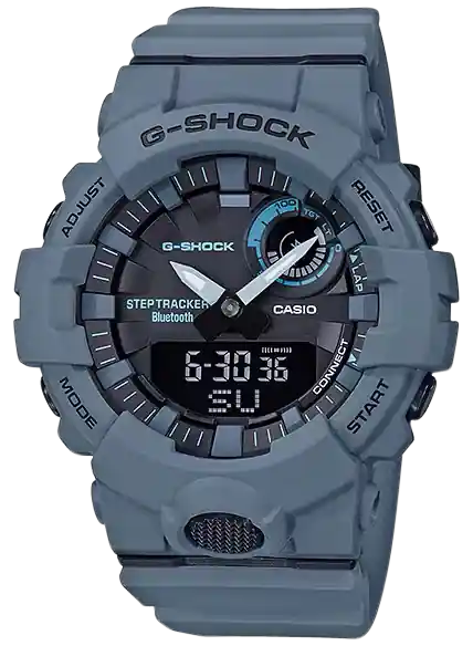 G-Shock Tactical Move Power Trainer Fitness Tracker in Blue/Gray - Model GBA800UC2A