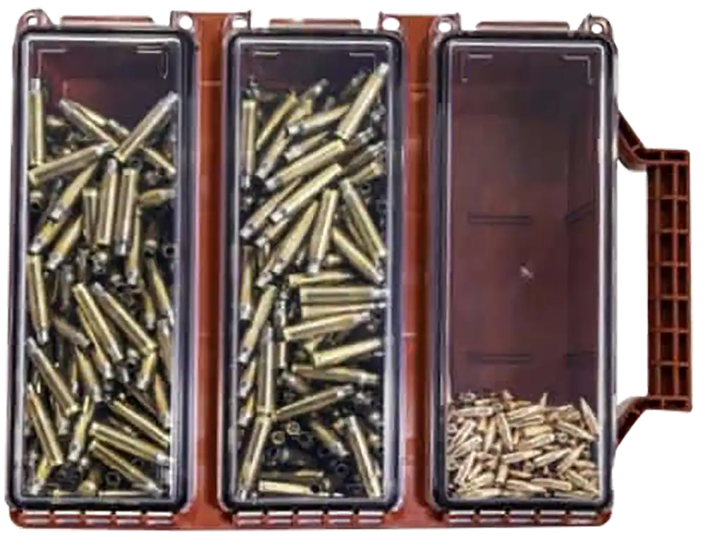 Berry's 49667 Tri-Can Triple Ammo Can in Red Plastic