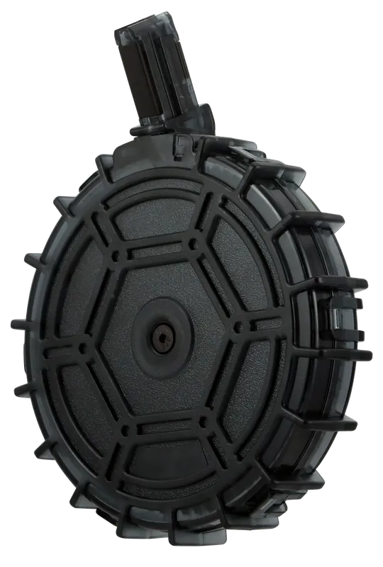 ProMag REMA4 70-Round Drum Magazine for Remington 597 - Smoke Polycarbonate 22 LR