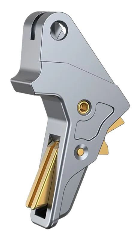 Tyrant CNC Trigger for S&W M&P Full-Size & Compact - Gray/Gold