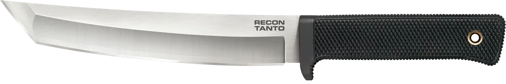 Cold Steel Recon Tanto Knife with 7" VG-10 San Mai Blade and Black Kray-Ex Handle