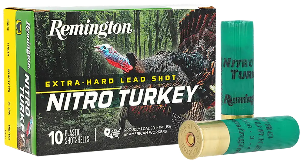 Remington Nitro Turkey 12 Gauge 4 Shot Ammunition - 10 Box/Case