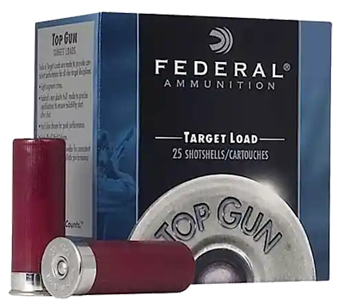 Federal Top Gun 12 Gauge 2.75" 7/8oz #8 Shot, 25 Rounds per Box, 10 Boxes per Case