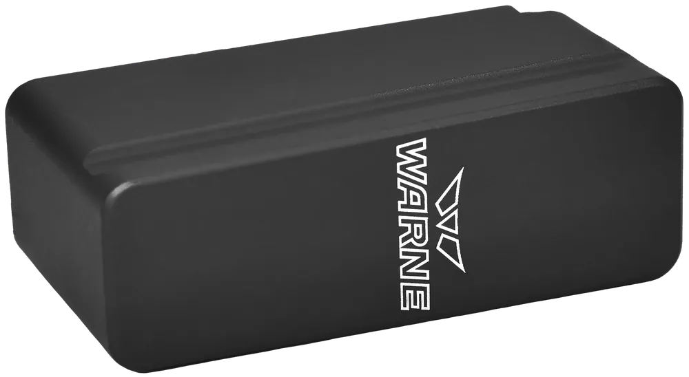 Warne 5011 Black Magazine Extension for PMAG AICS 762 - 4 Round Capacity