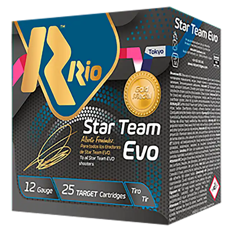 Rio Ammunition Star Team EVO 12 Gauge 1oz 7.5 Shot 25/Box