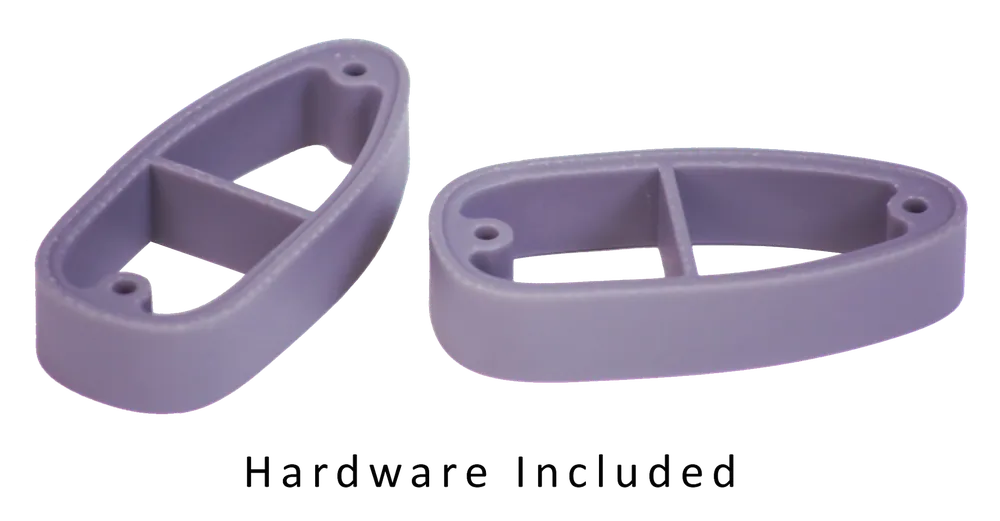 Crickett KSA000012 LOP Spacer Kit for Synthetic Rifles - Purple Polymer