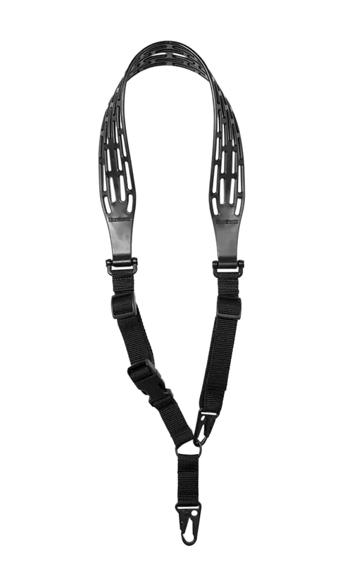 Limbsaver Tactical Sling - Black Nylon, 48" OAL, Adjustable One-Two Point Design