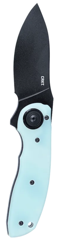 CRKT 5420 Bot Deadbolt Folding Knife with 2.21" AUS-10 Blade and Blue G10 Handle