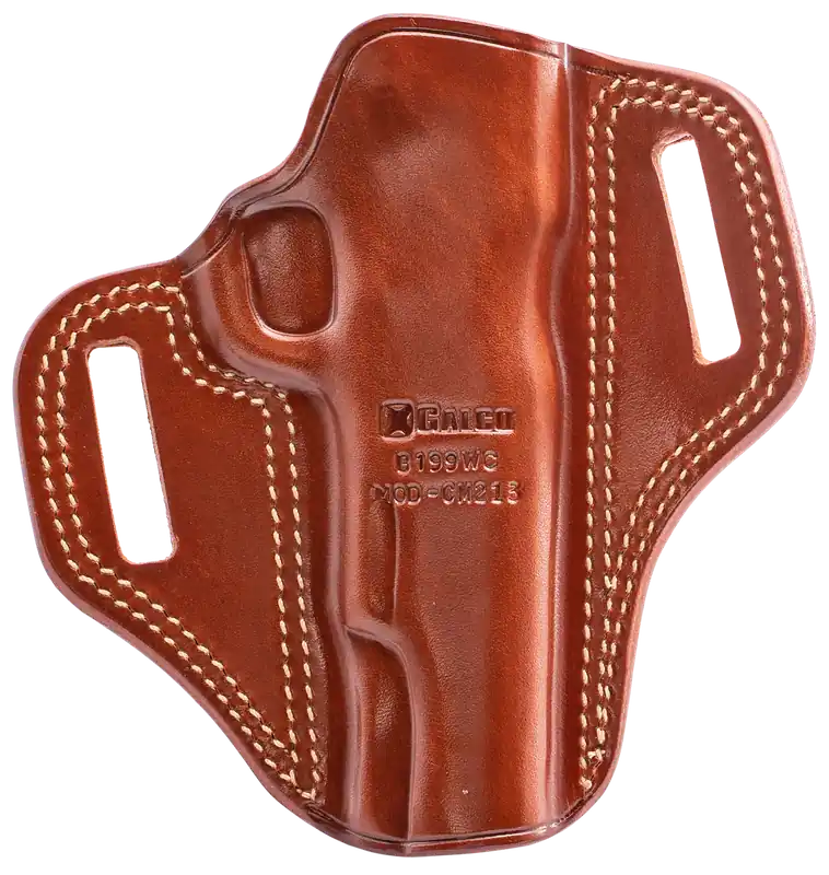Galco CM213 Combat Master Tan Leather Belt Holster for 1911 Left Handed Users