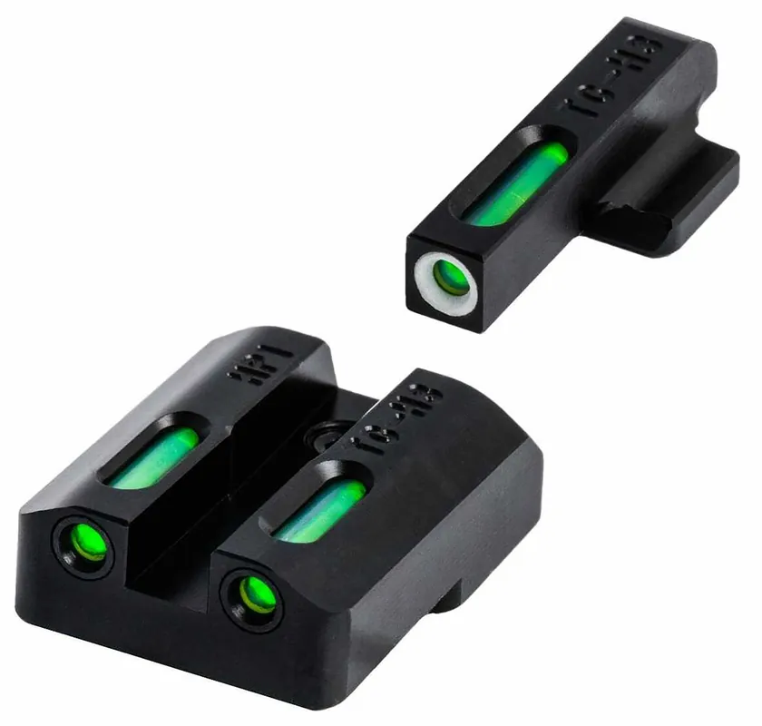 TruGlo TFX Black Sights with Green Tritium & Fiber Optic Technology