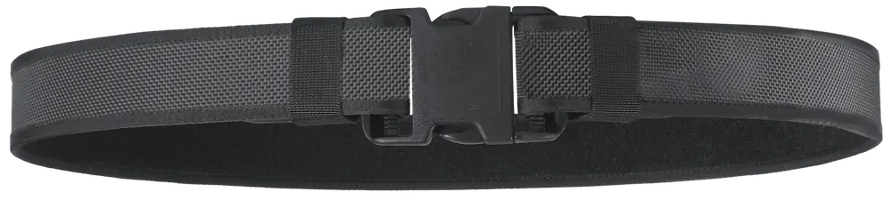 Bianchi Black Nylon Gun Belt with Buckle Closure, 1.75" Wide, Fits 40-46" Waist