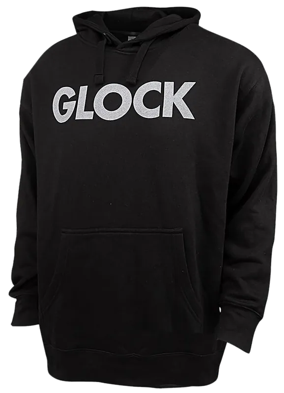 Glock AP95785_NEW Black Traditional Hoodie 2XL - Durable Soft Fabric Long Sleeve