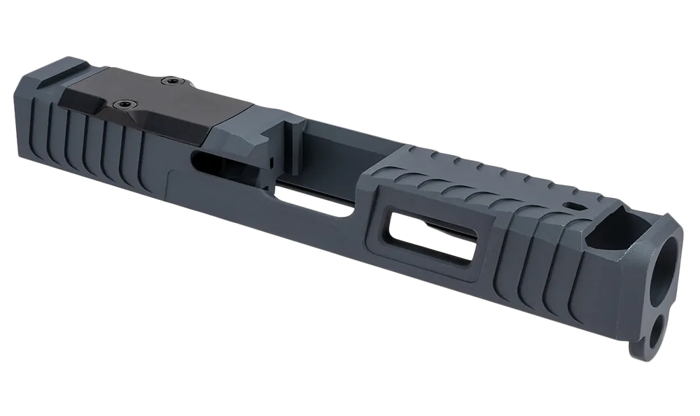 Custom Glock 43/43x Slide - Zaffiri Precision ZPS.B.43.SG Sniper Gray Stainless Steel