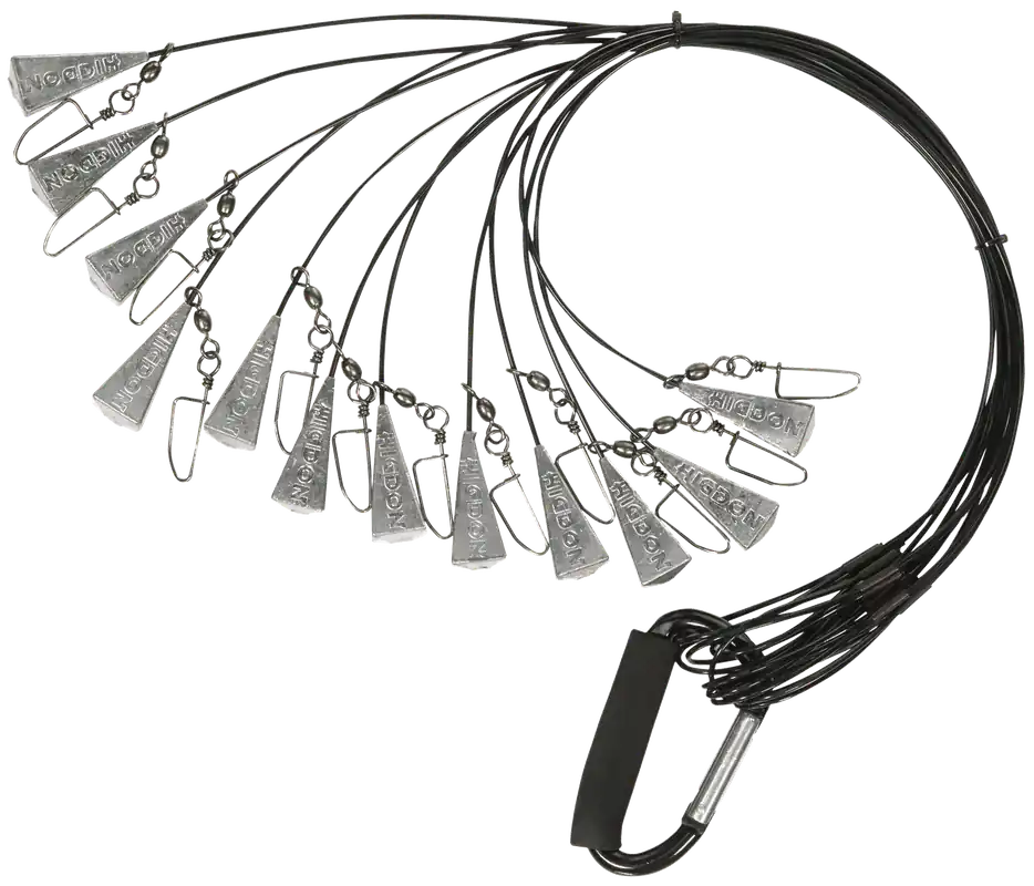 Higdon Outdoors Battleship Rig 48" Black - 12 Pack
