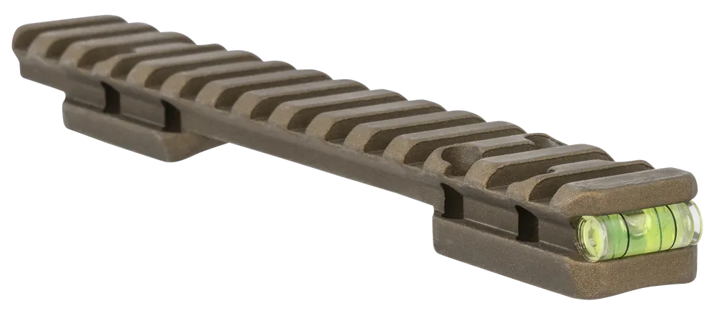 Talley Picatinny Rail with Anti-Cant Indicator for X-Bolt Short Action - 20 MOA Burnt Bronze