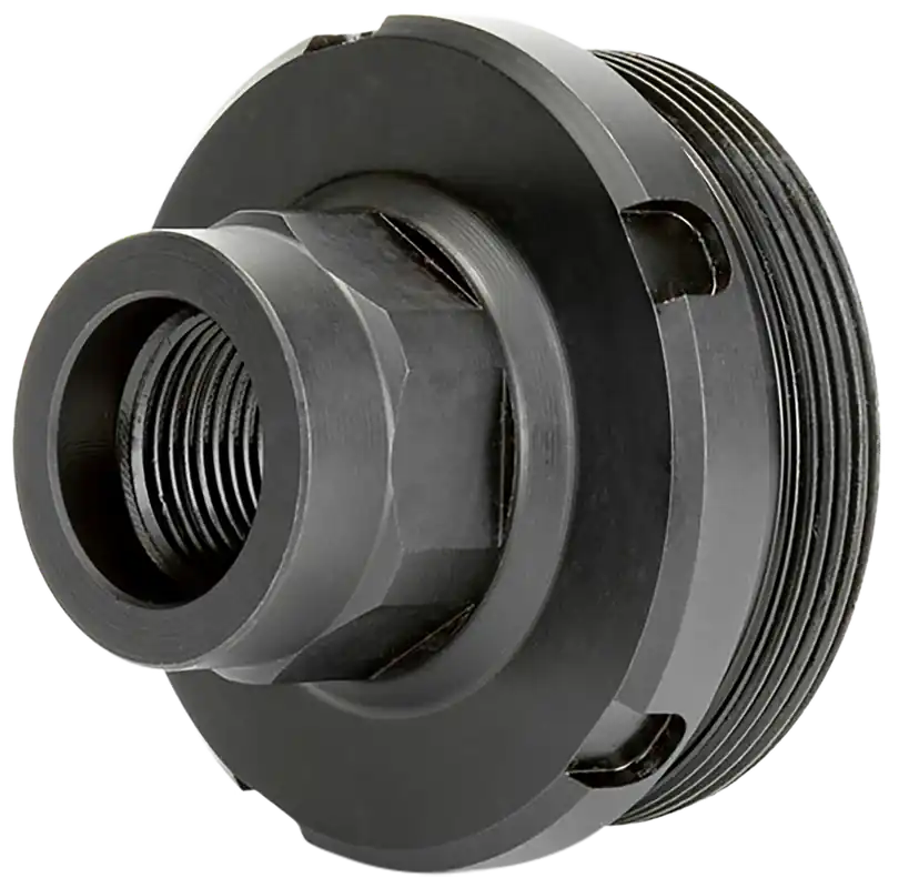 Griffin Armament 5/8"x24 Thread Adapter - 17-4 Stainless Steel, Nitride Black