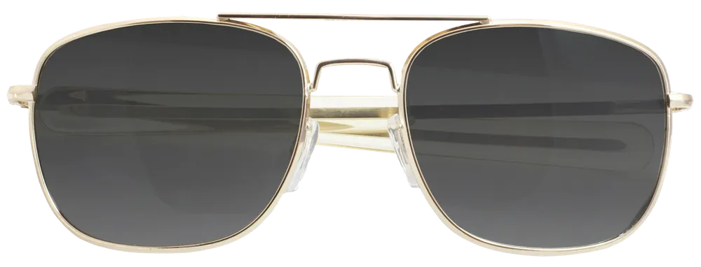 Humvee Adventure Gear HMV52BGOLD Sunglasses with Gray Lens and Gold Frame for Adults