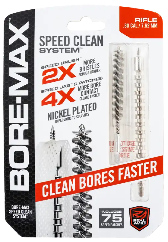 Real Avid Bore-Max Speed Clean Set for 7.62mm/.30 Caliber Rifles