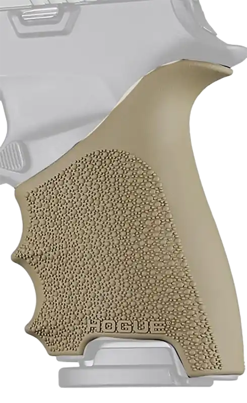Hogue Handall Beavertail Grip Sleeve for Sig Sauer P320 Compact - Flat Dark Earth Rubber