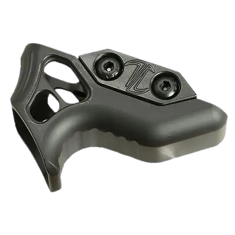 Timber Creek Outdoors Enforcer Mini Angled Foregrip - Black Billet Aluminum