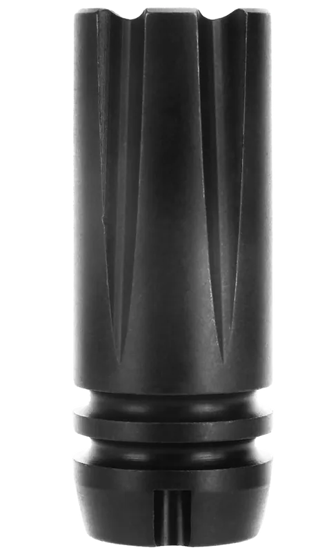 TacFire MZ2020 Black Nitride Steel Muzzle Brake 7.62x39mm M14x1 LH Threads 2.30" OAL 0.87" Diameter