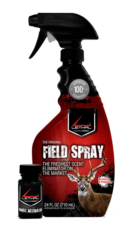 Lethal 97176731ZC Odor Eliminator Spray - Odorless Scent, 32oz