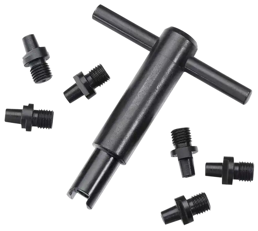 Pietta Revolver Nipple Wrench & #10 Cap Nipples Set for Black Powder Revolvers