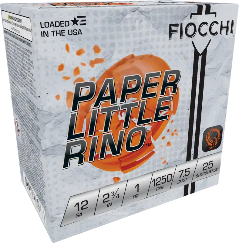 Fiocchi Little Rino Extrema 12 Gauge 7.5 Shot 25/Box